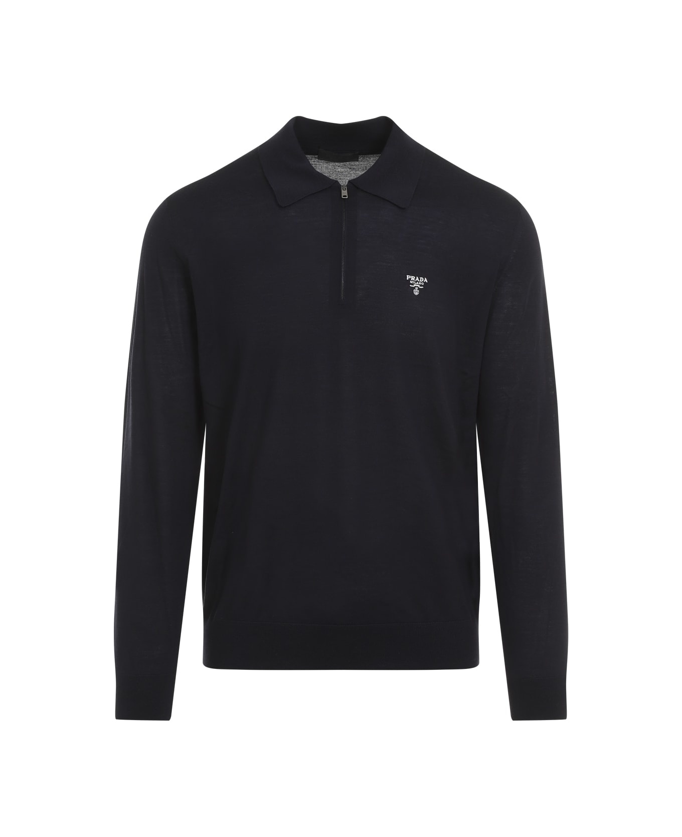 Knitted Wool Polo Shirt - 2