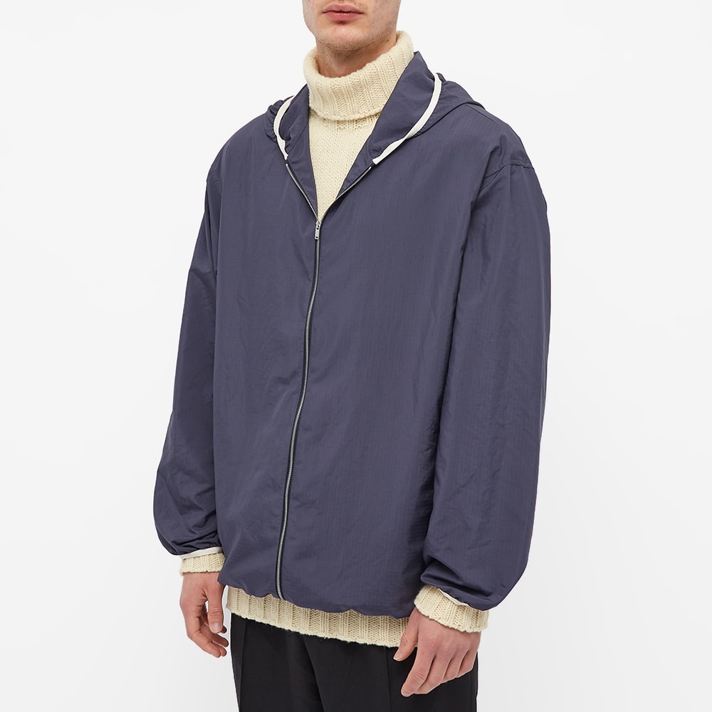 Jil Sander Plus Zip Packable Hooded Windbreaker - 5