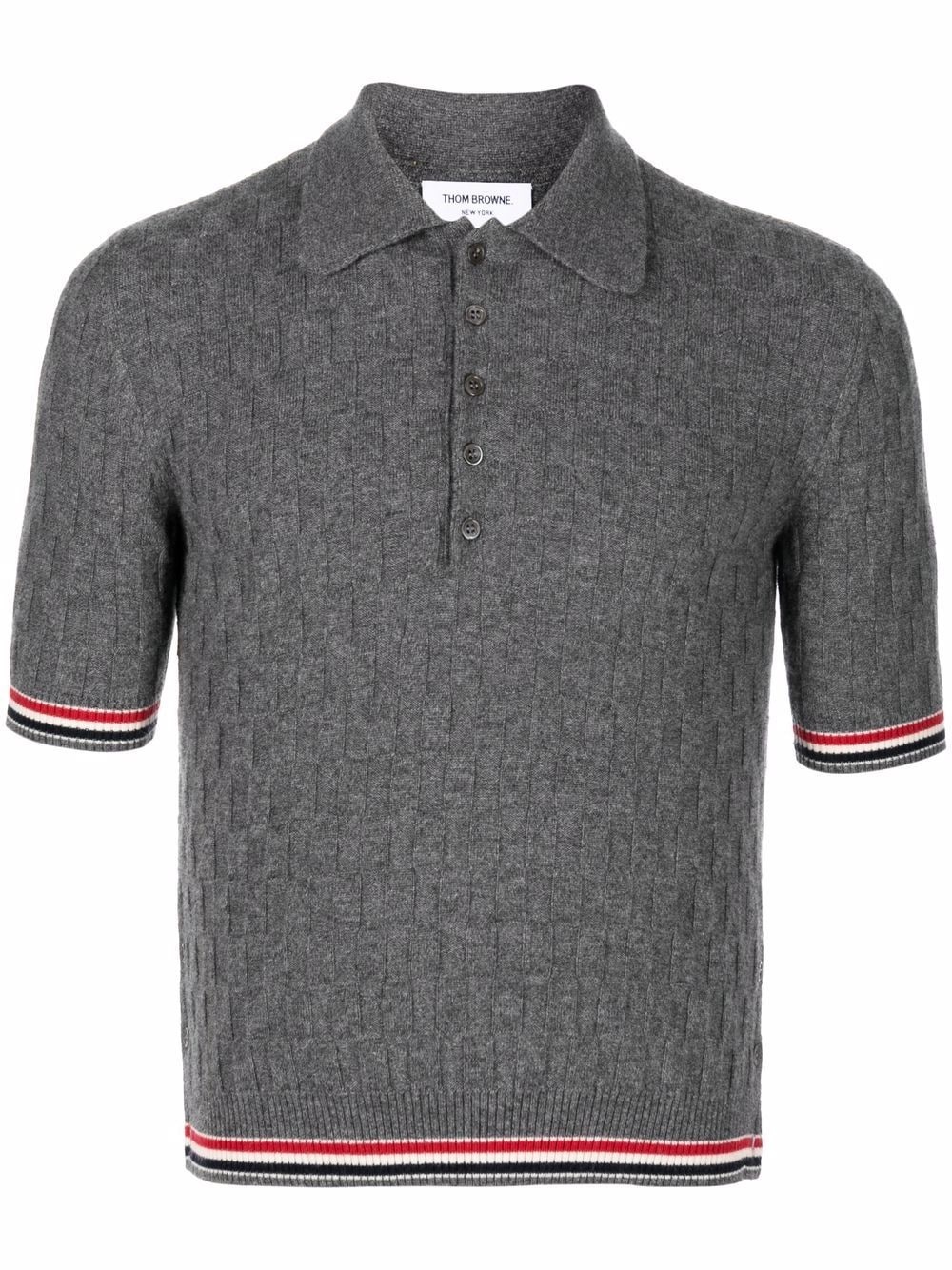 RWB cashmere polo shirt - 1