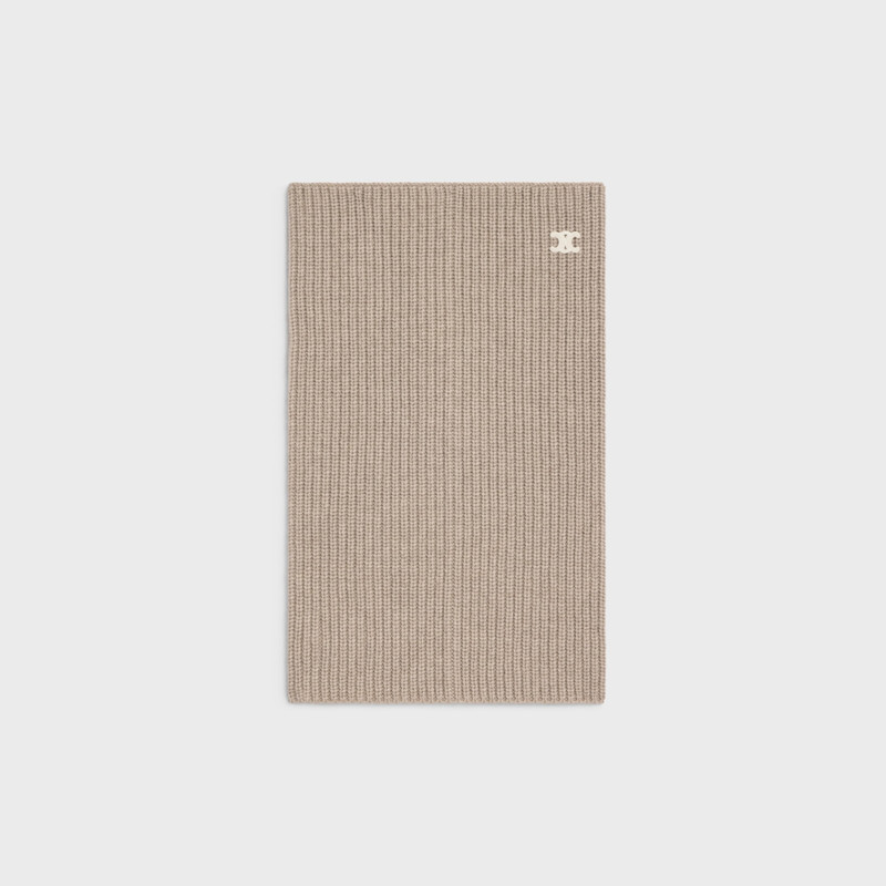 neckwarmer IN SEAMLESS CASHMERE 1
