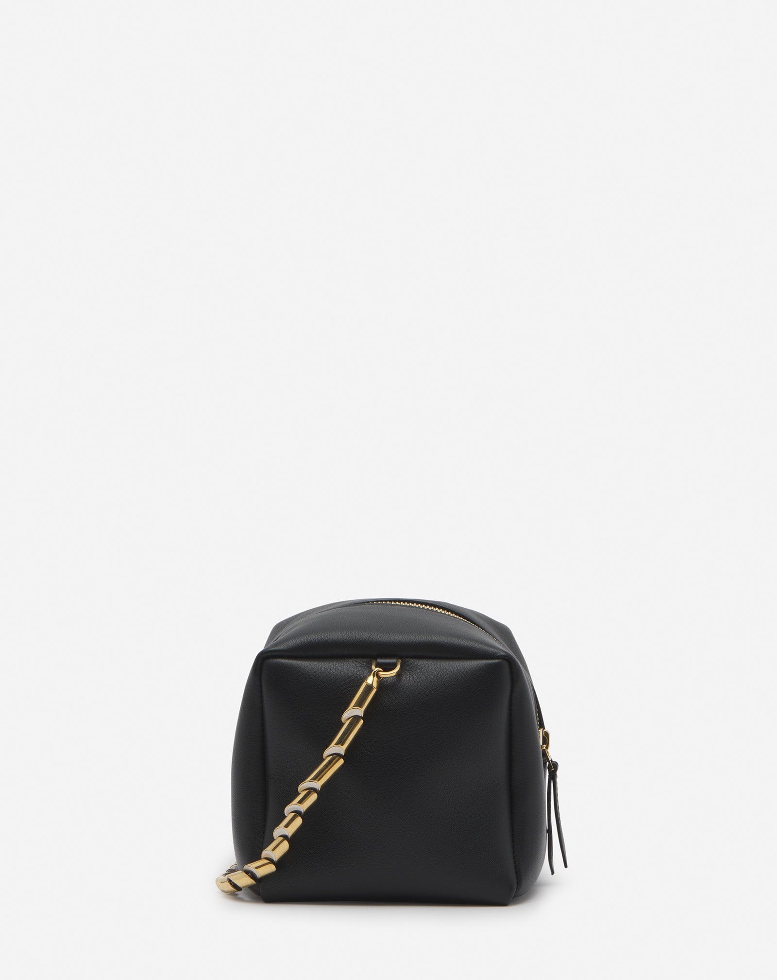 TEMPO BY LANVIN LEATHER BAG WITH SEQUENCE BY LANVIN CHAIN - 3