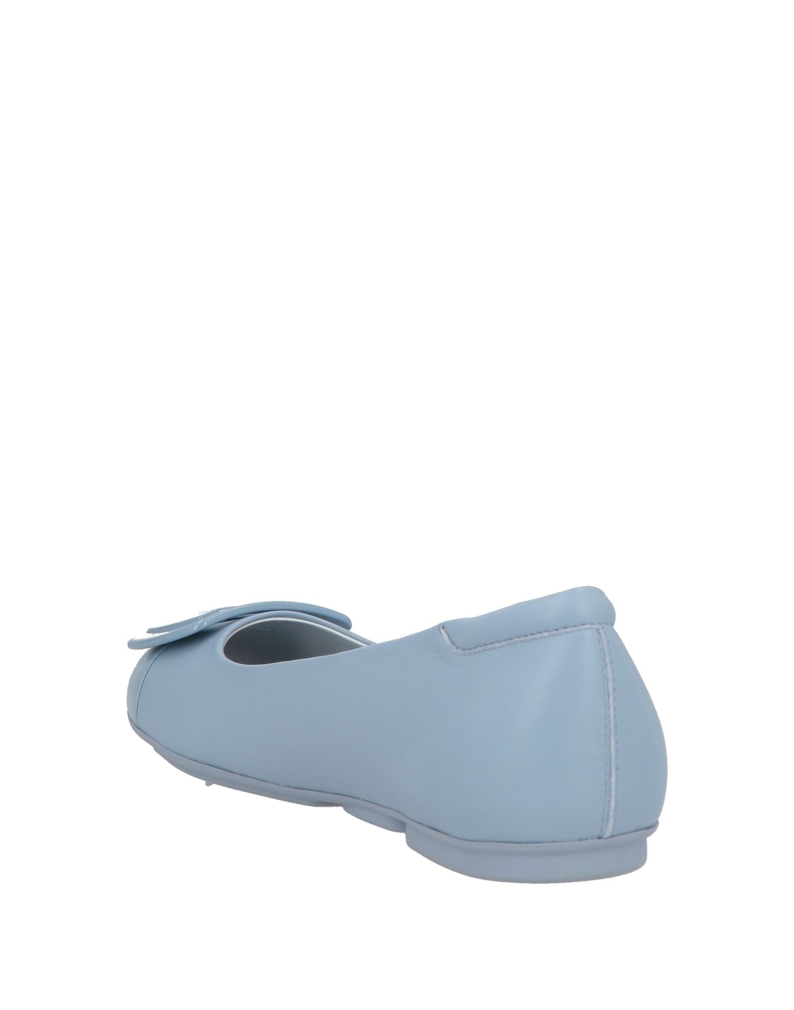 Light blue Women's Ballet Flats - 3