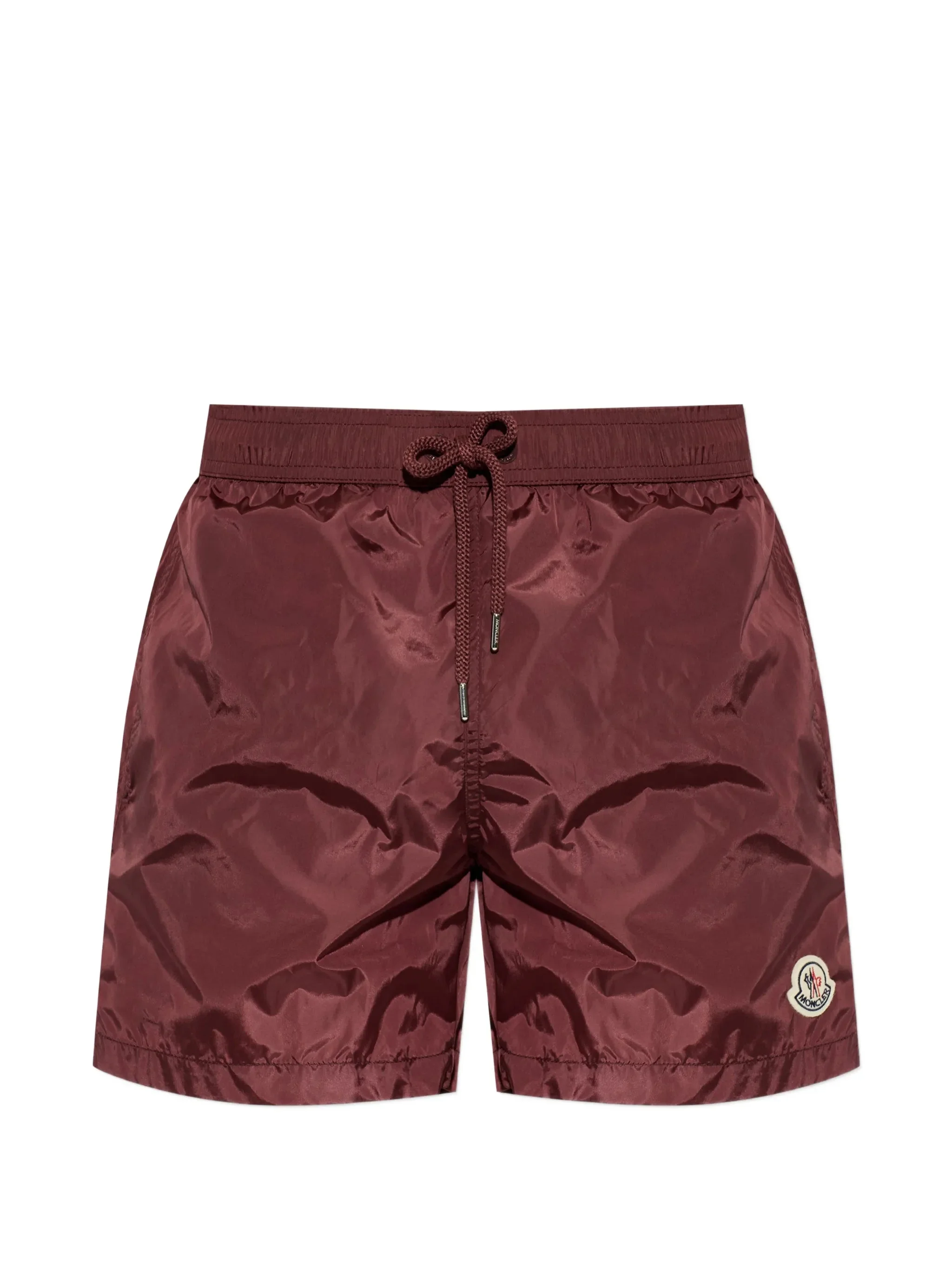 Moncler Drawstring Logo Patch Swim Shorts - 1