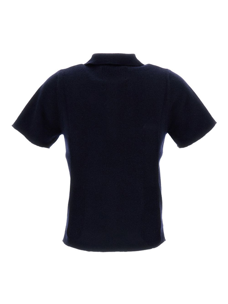 extreme cashmere short-sleeve polo shirt outlook