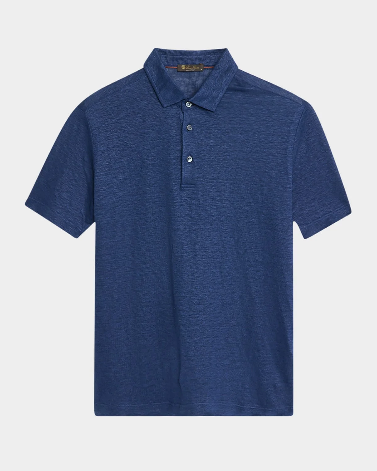 Men's Linen Jersey Dublon Polo Shirt - 1