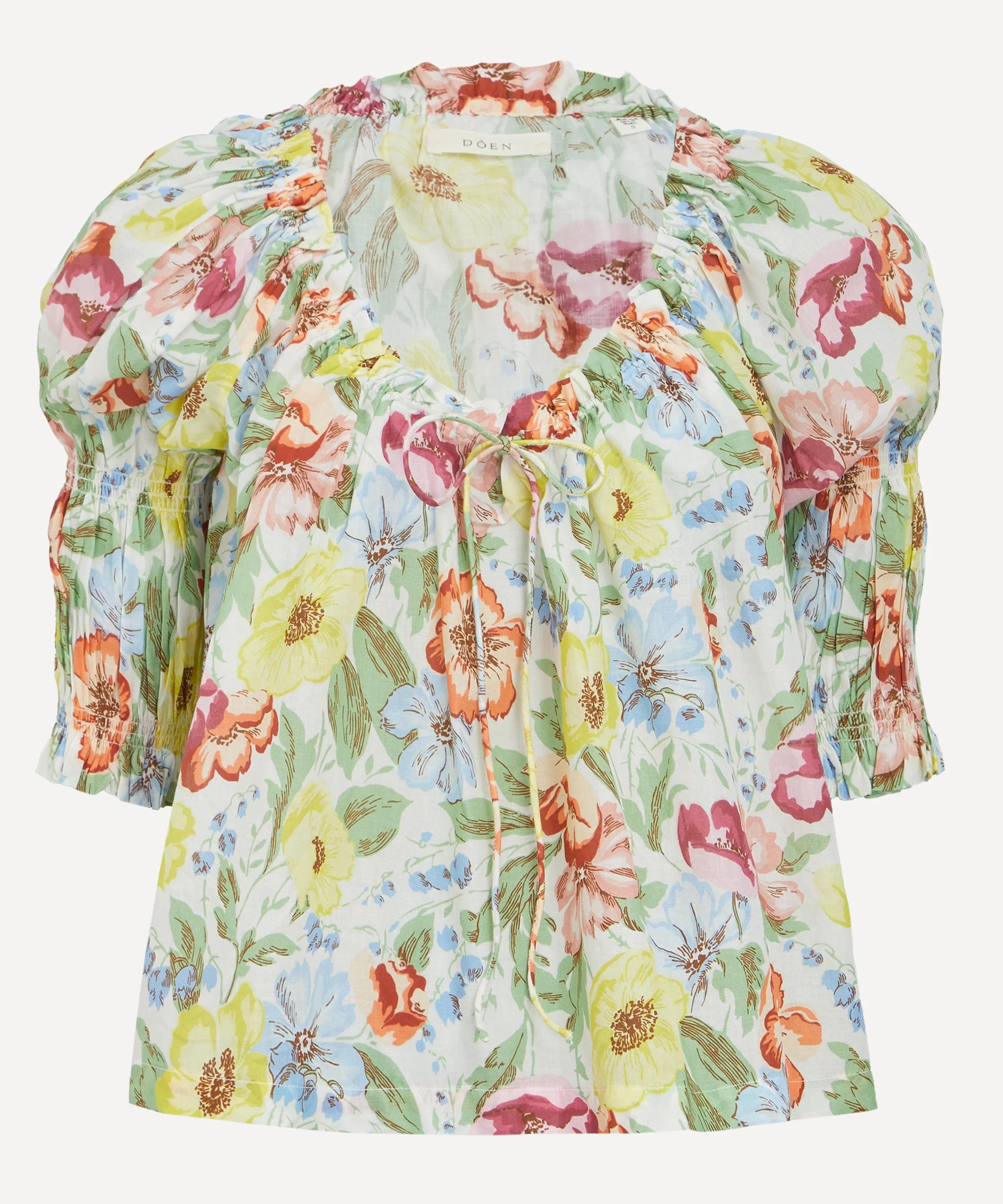 Inez Blanc Anemone Bloom Top - 1