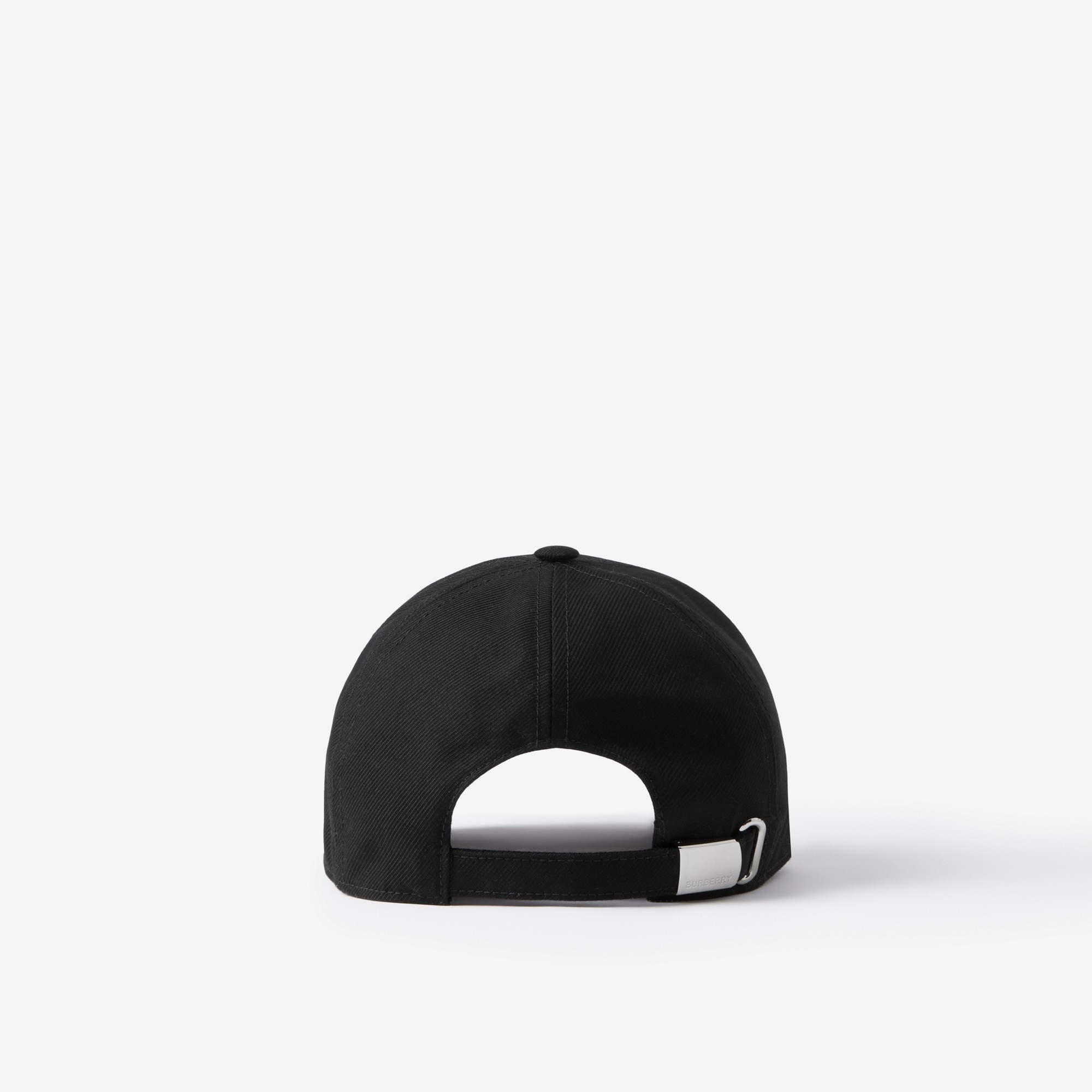 Horseferry Motif Cotton Twill Baseball Cap - 3