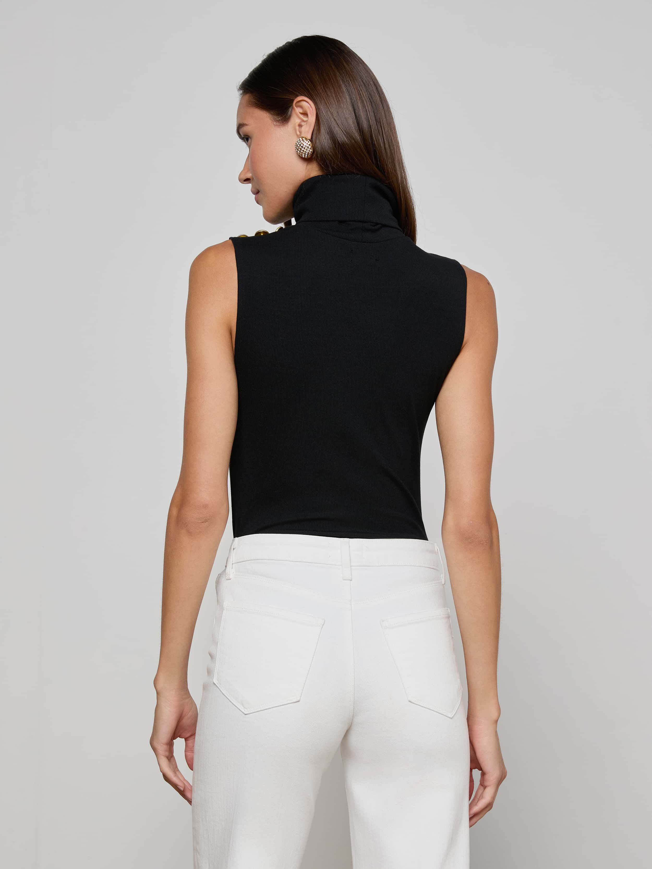Ceci Sleeveless Turtleneck - 4