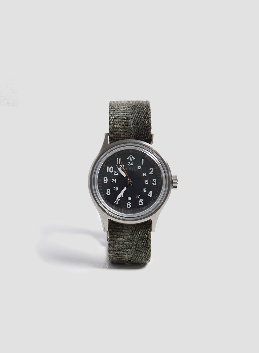 Nigel Cabourn Timex x Nigel Cabourn Unwashed Army Strap Watch REVERSIBLE