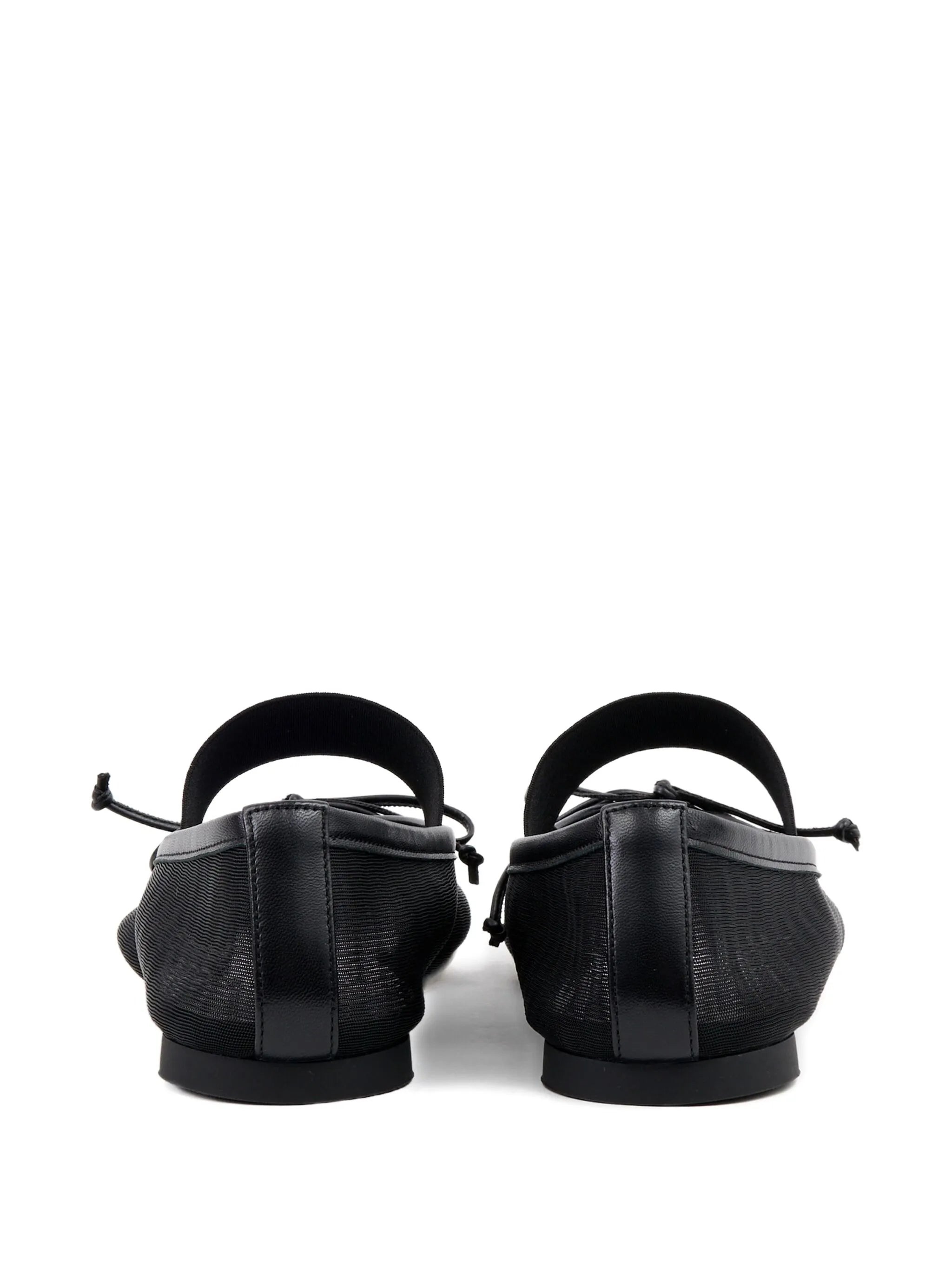 Mm6 Maison Margiela Mesh Ballerina Shoes - 3