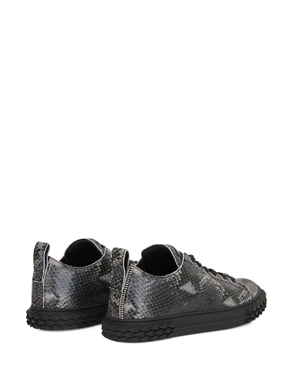 Blabber snakeskin-effect sneakers - 3