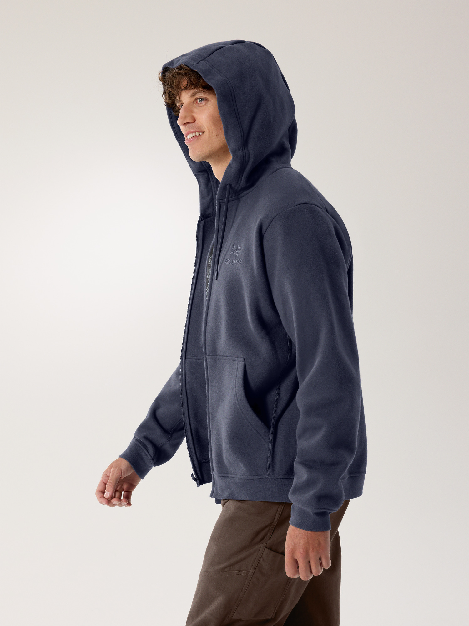 Emblem Fleece Full Zip Hoody - 5