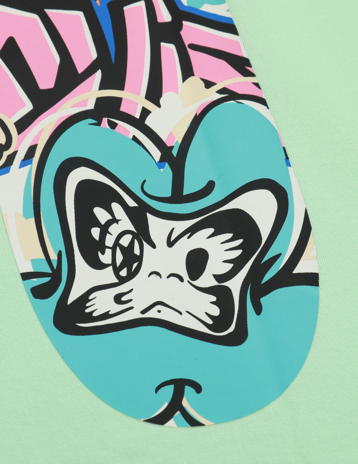 GRAFFITI DARUMA DAICOCK PRINT T-SHIRT - 9