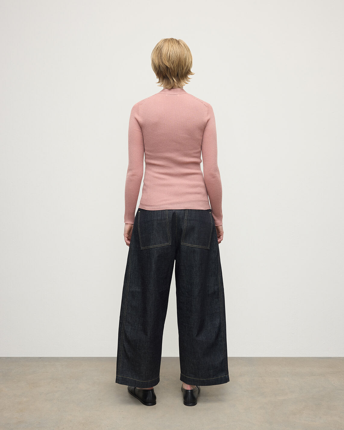 Superfine Cashmere Pink Cardigan - 4