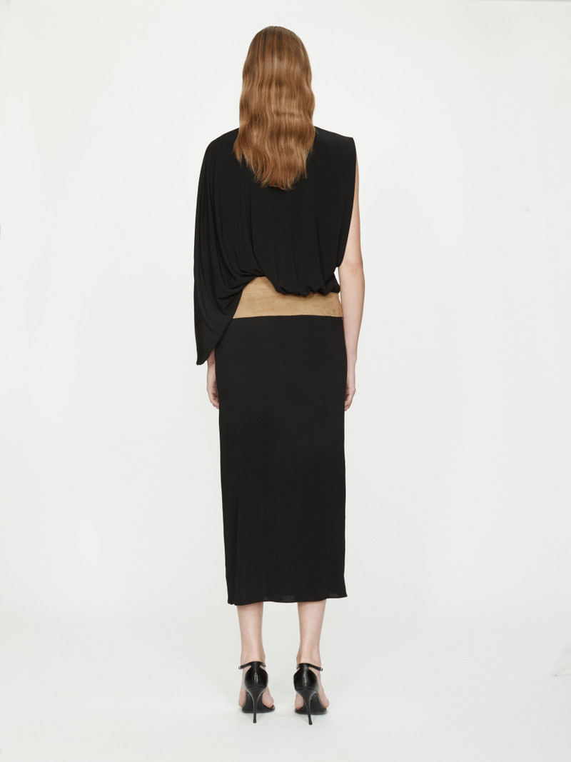 Contour Suede Swaddled Dress 5