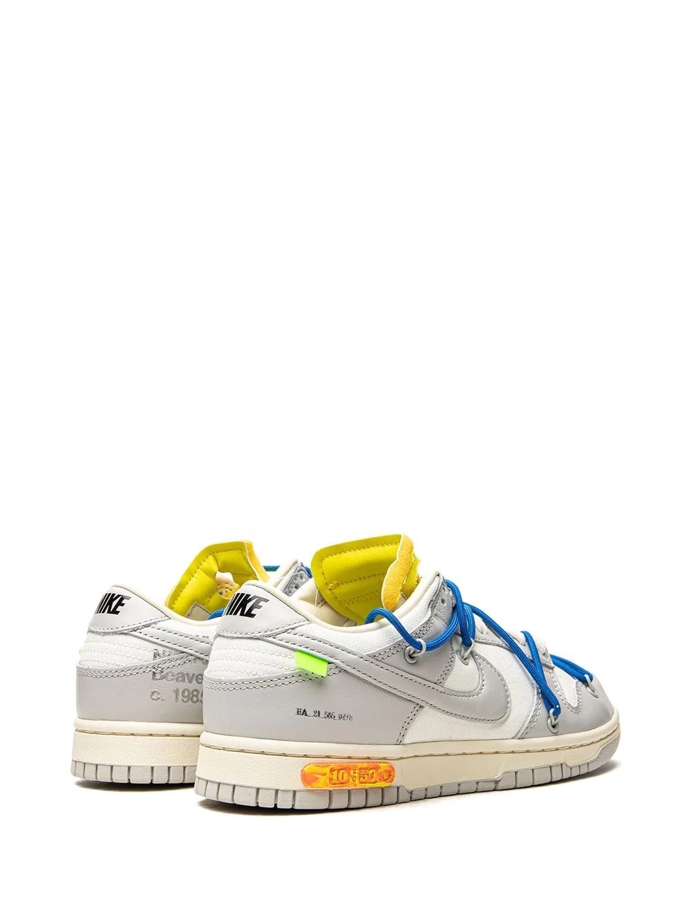 x Off-White Dunk Low sneakers - 3