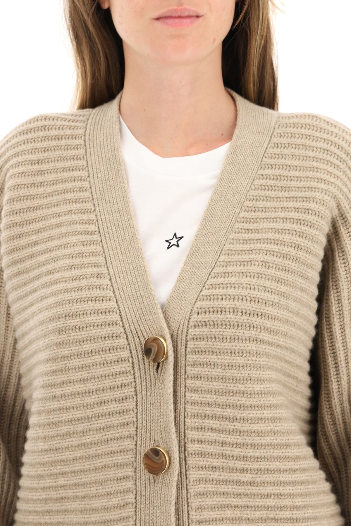 FOREVER CARDIGAN IN CASHMERE AND WOOL - 5