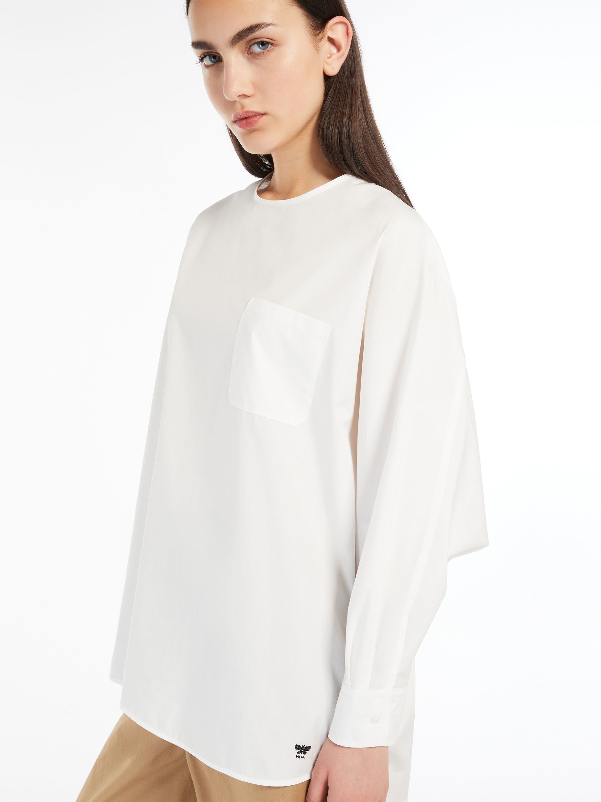 EMANUEL Cotton poplin blouse - 5