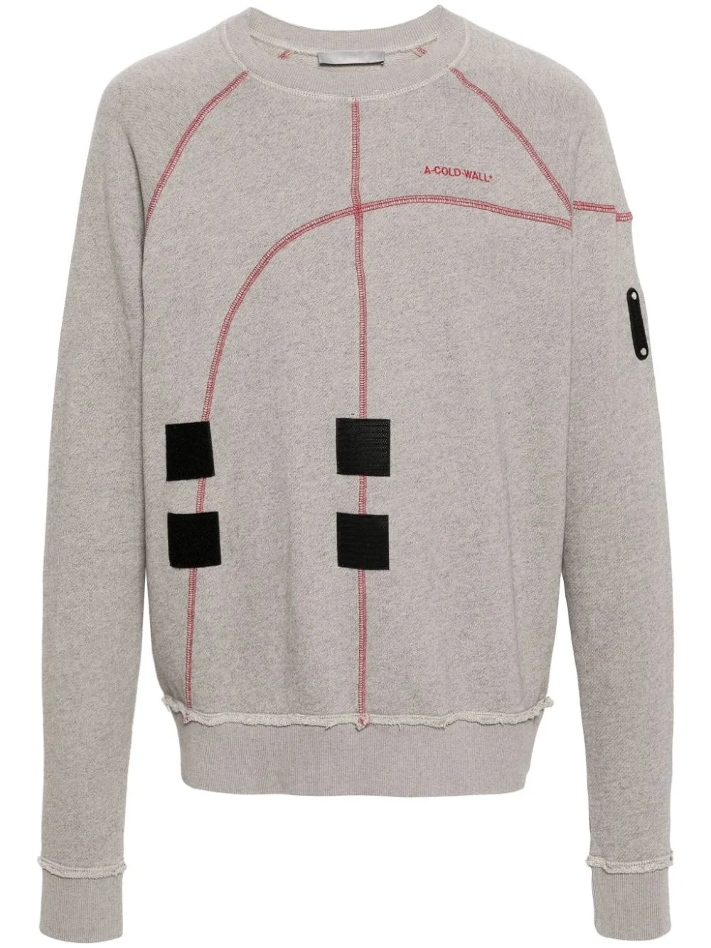 Intersect seam-detail sweatshirt - 1