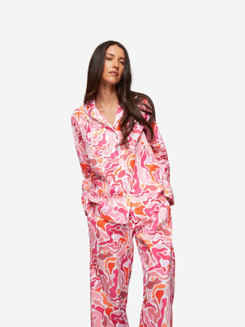 Women's Pyjamas Ledbury 61 Cotton Batiste Pink - 2
