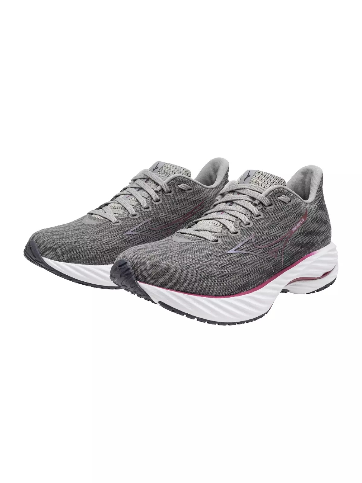 Wave Rider 28 "Ultimate Grey/Cosmo Chrome" Women's Running Shoe - 5