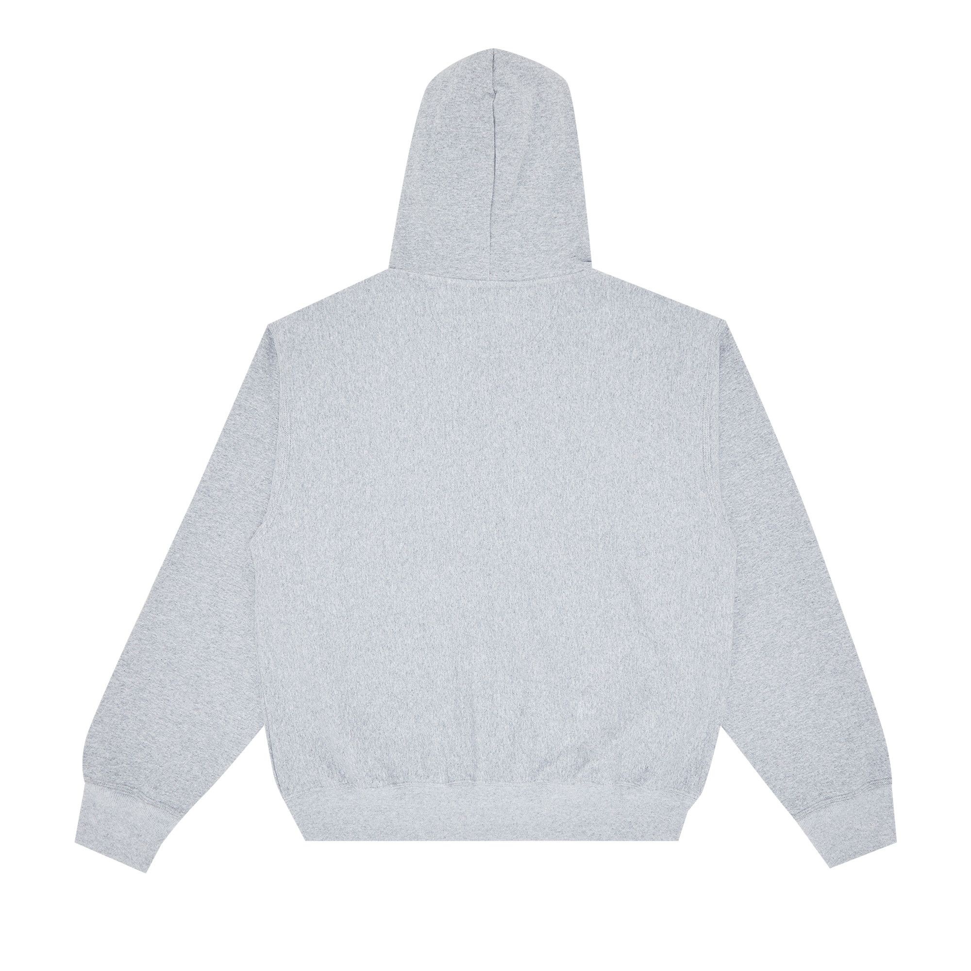 Stussy Stock Logo Zip Hood 'Grey Heather' - 2