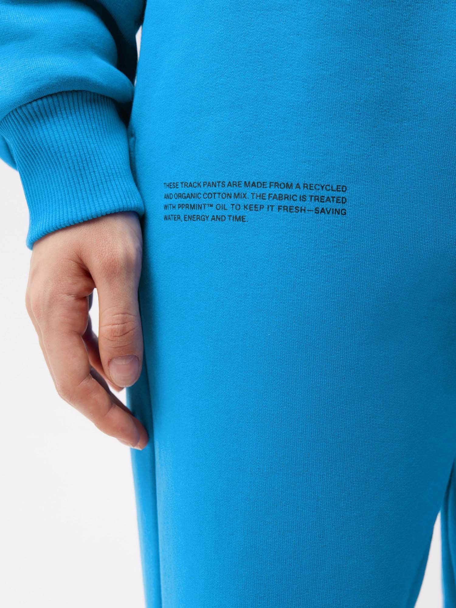 Womens 365 Heavyweight Track Pants - Cerulean Blue - 3