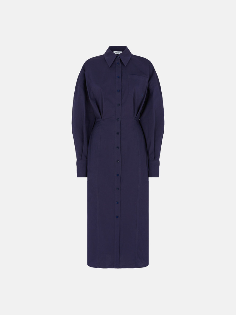 NAVY BLUE MIDI DRESS 1