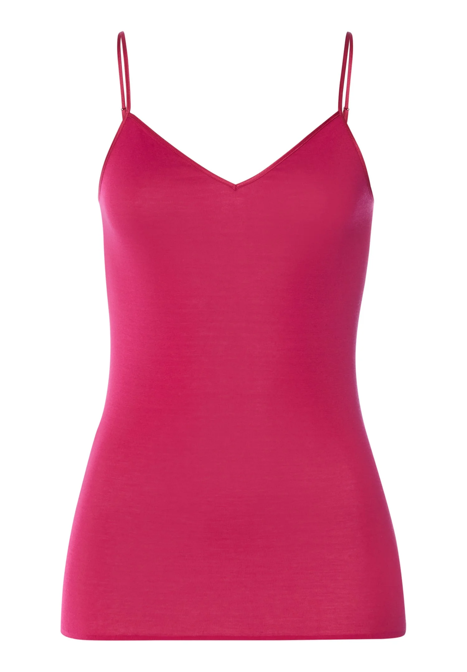 Cotton Seamless V-Neck Cotton Camisole - 1