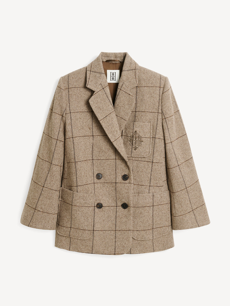 BY MALENE BIRGER Railey double-breasted blazer outlook