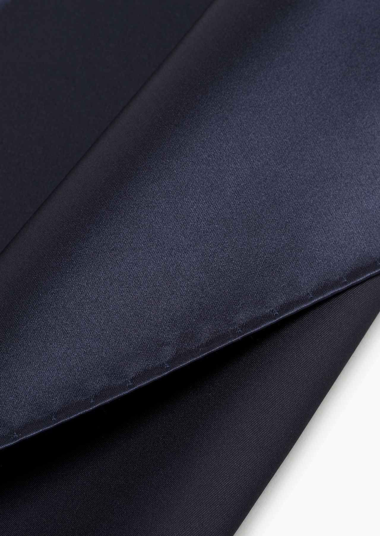 Pure silk pocket square with jacquard micro-motif - 2
