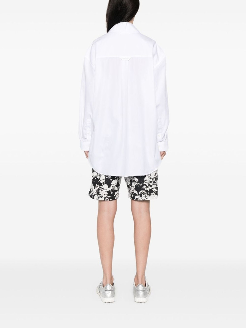monogram-embroidered shirt 4