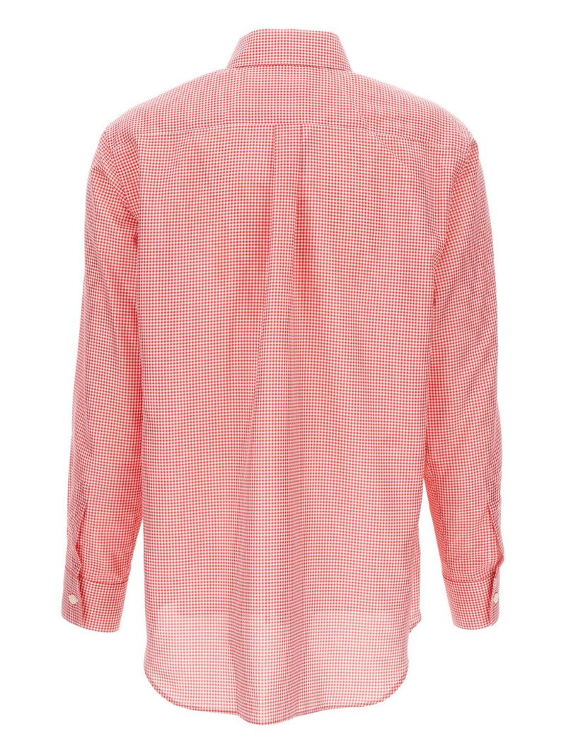 Comme Des Garçons checked long-sleeve shirt outlook