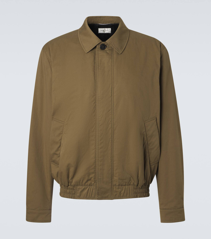 Cotton blouson jacket 1