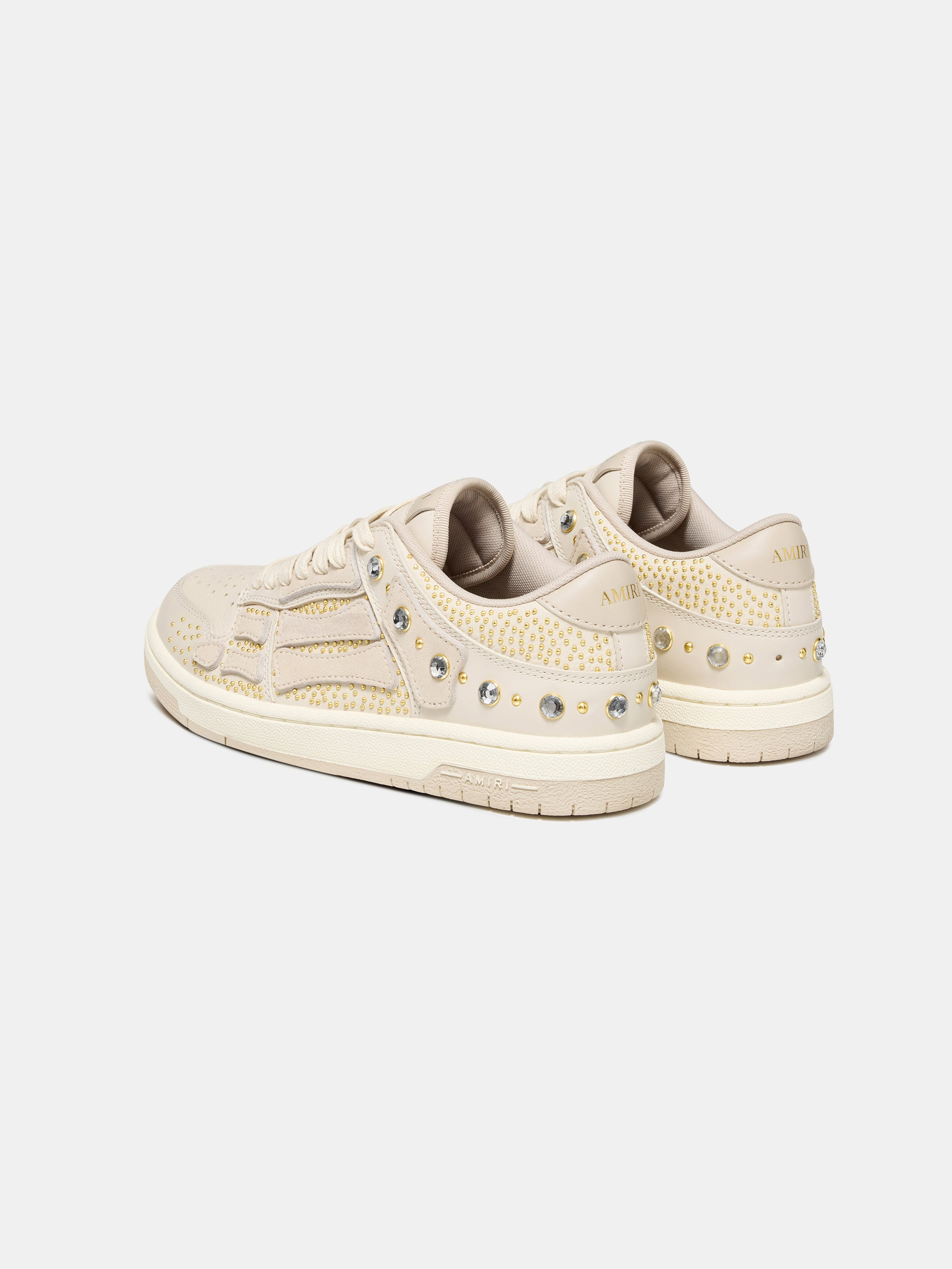 WOMEN'S CRYSTAL STUDDED SKEL TOP LOW - 4