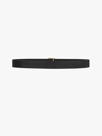 Givenchy G CHAIN BUCKLE BELT IN LEATHER outlook