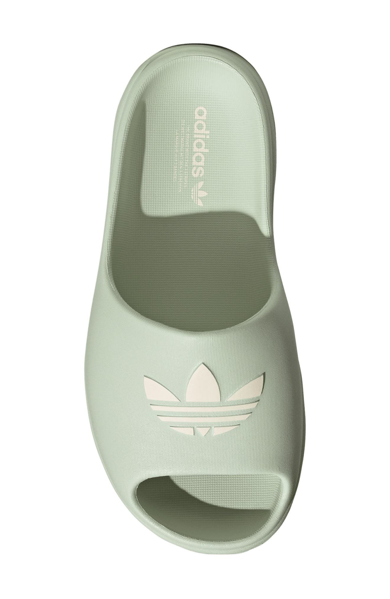 adidas Adifom Stan Smith Platform Slide in Linen Green/white/white at Nordstrom - 4