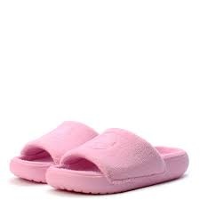(WMNS) Crocs Classic Towel Slides 'Pink' 209962-6WY - 2