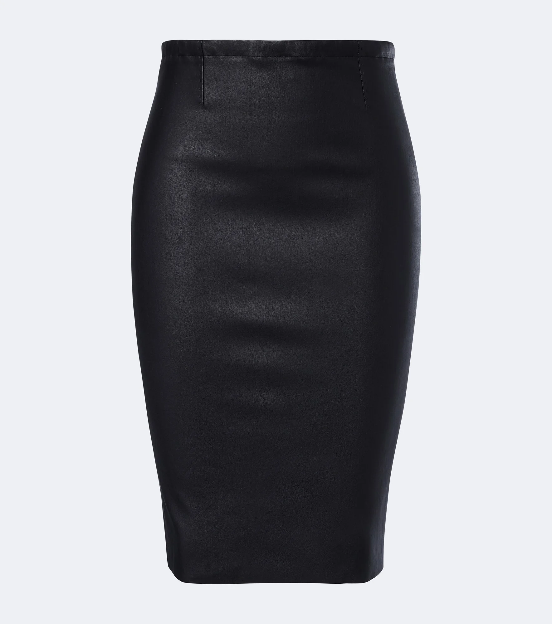 Gilda leather midi skirt - 1