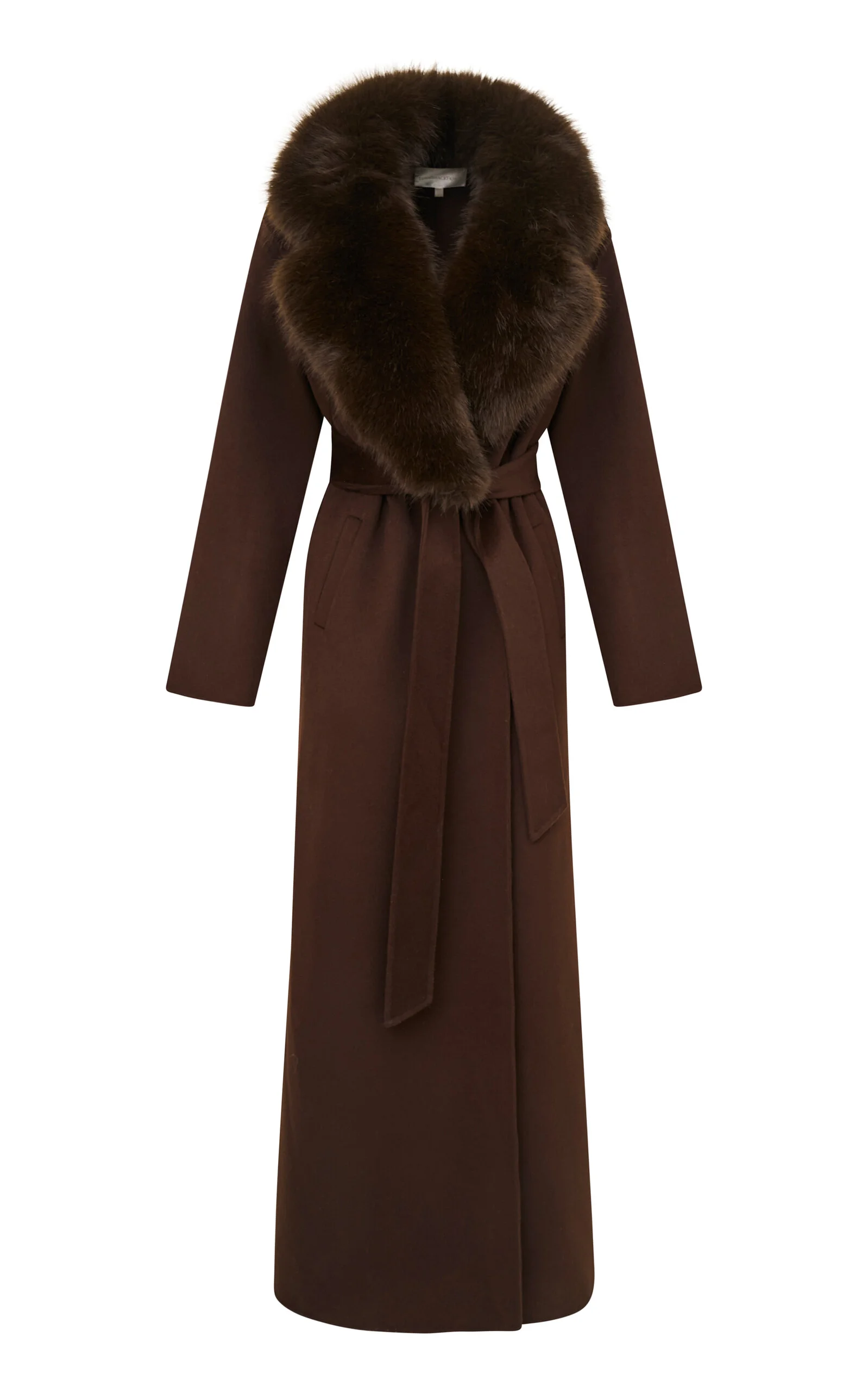 Kenzia Wool Coat brown - 1