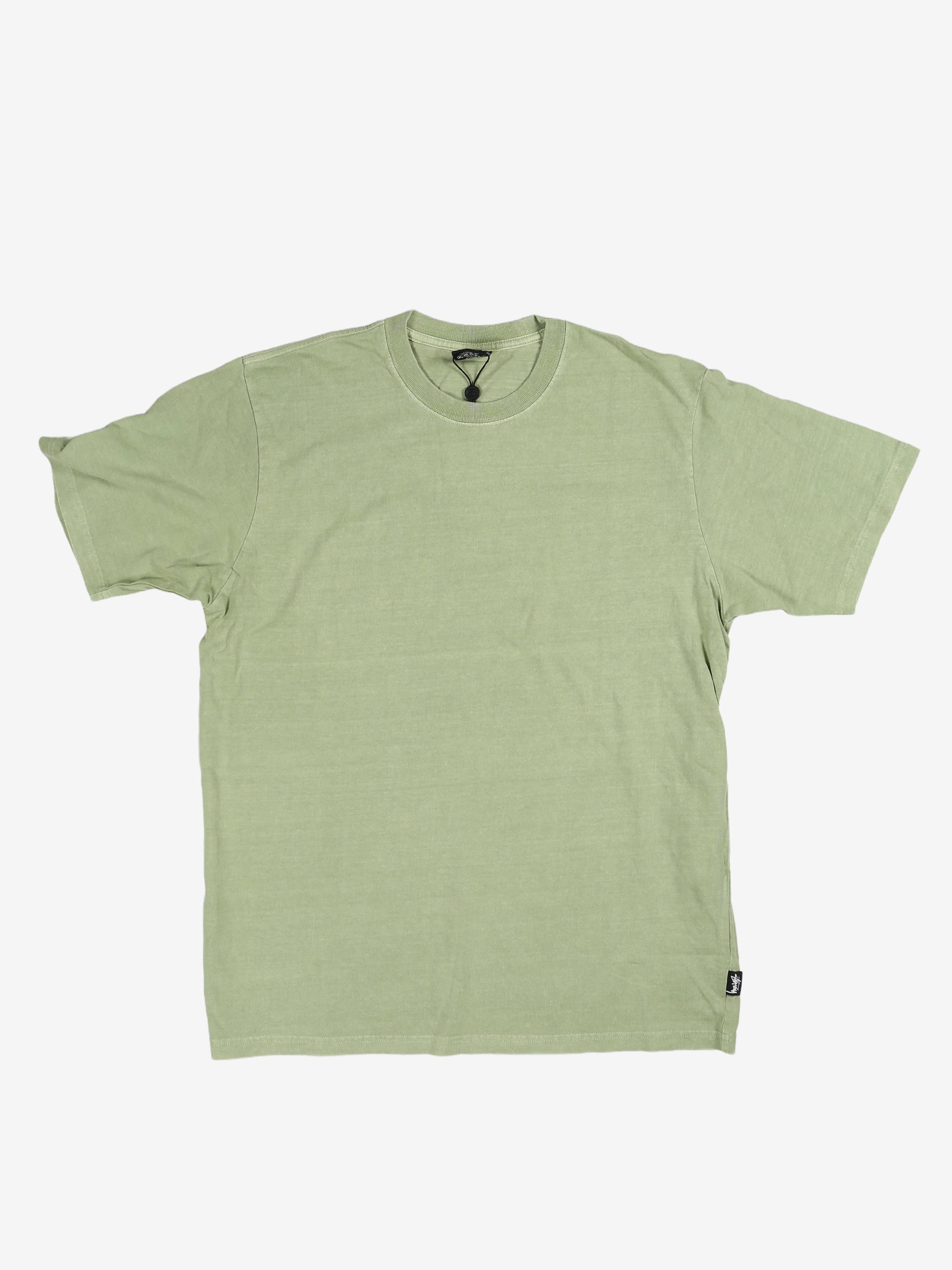 STUSSY Men Pigment Dyed Crew Tee - 1