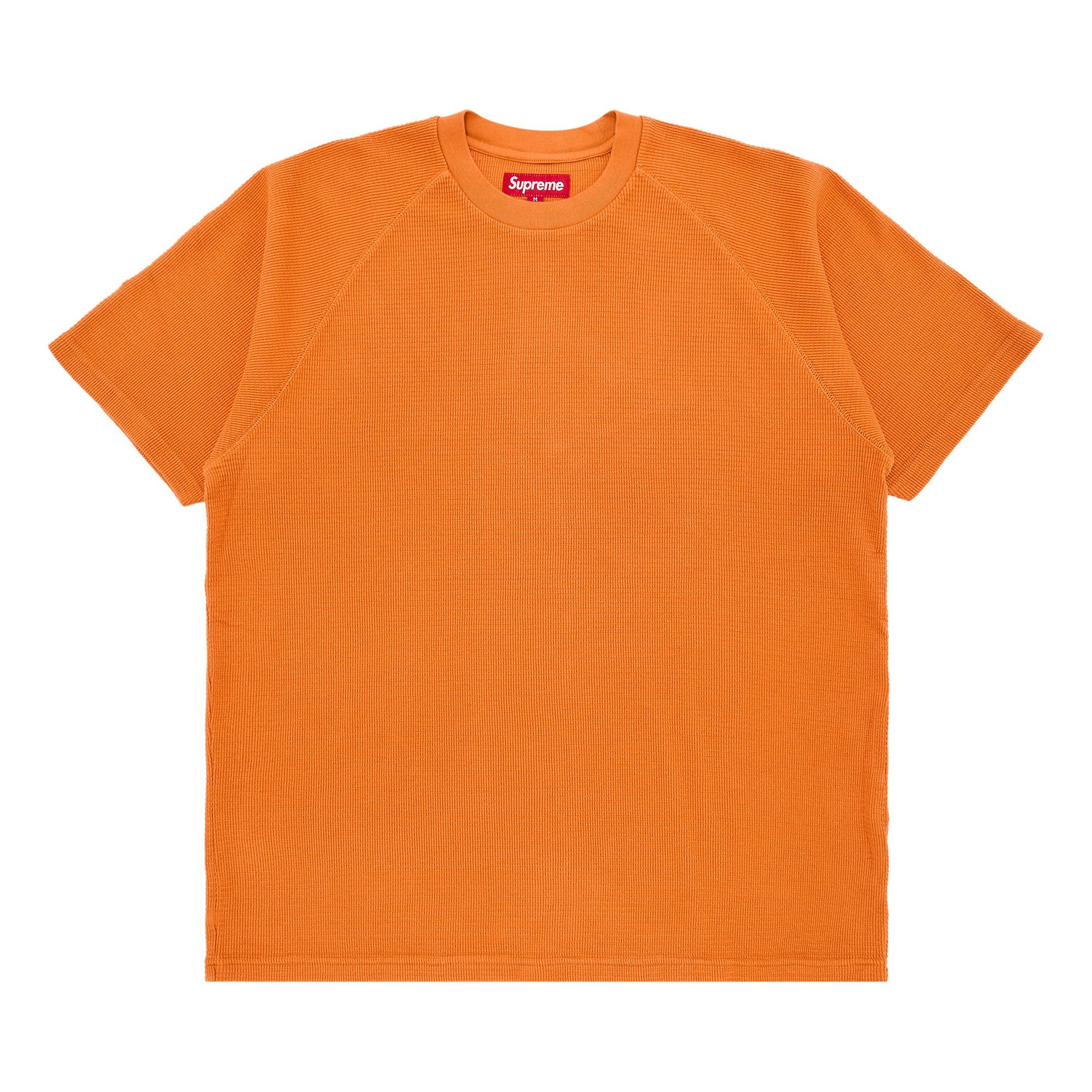 Supreme Stencil Thermal Short-Sleeve Top 'Orange' - 1