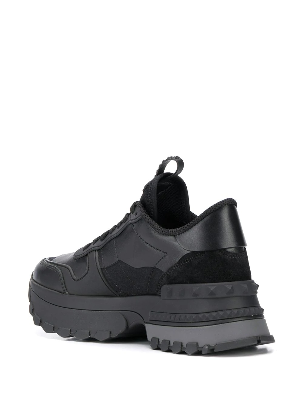 chunky low-top flatform sneakers - 3