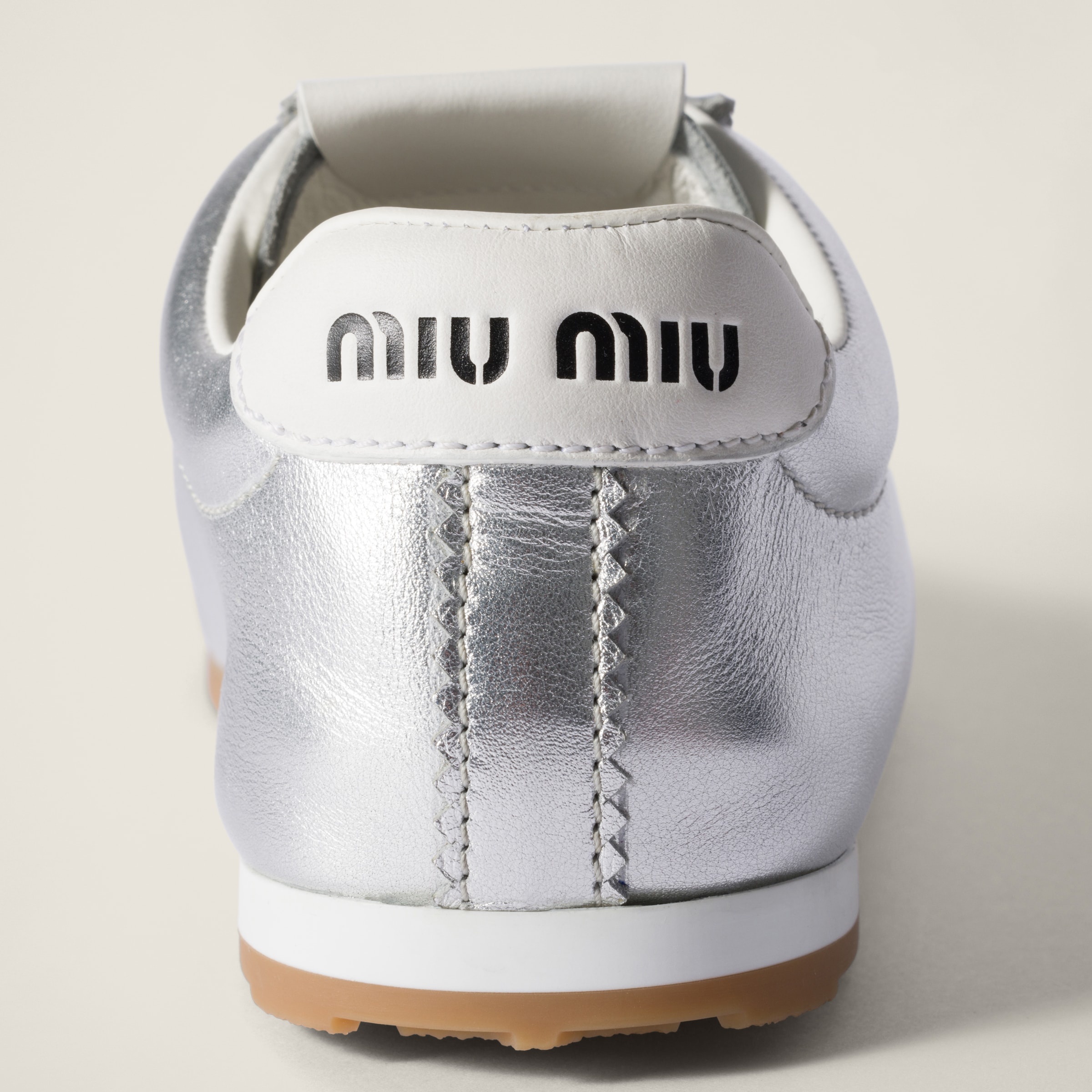 Plume mordoré calfskin sneakers - 3