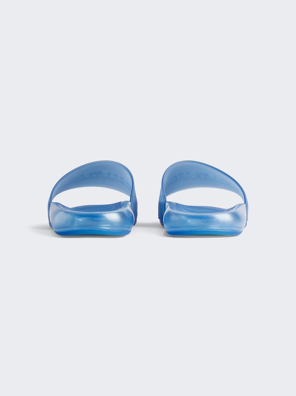 Pool Transparent Slide Sandal Blue - 4