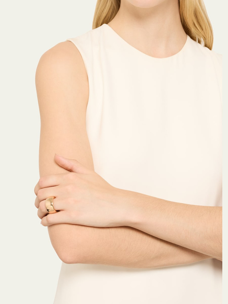 Pomellato 18k Rose Gold ICONICA Maxi Band Ring outlook