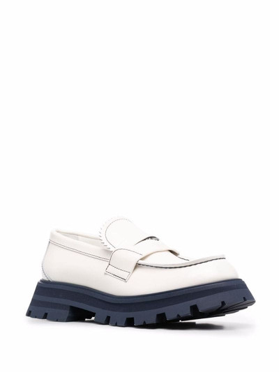 Alexander McQueen Wander chunky lug loafers outlook