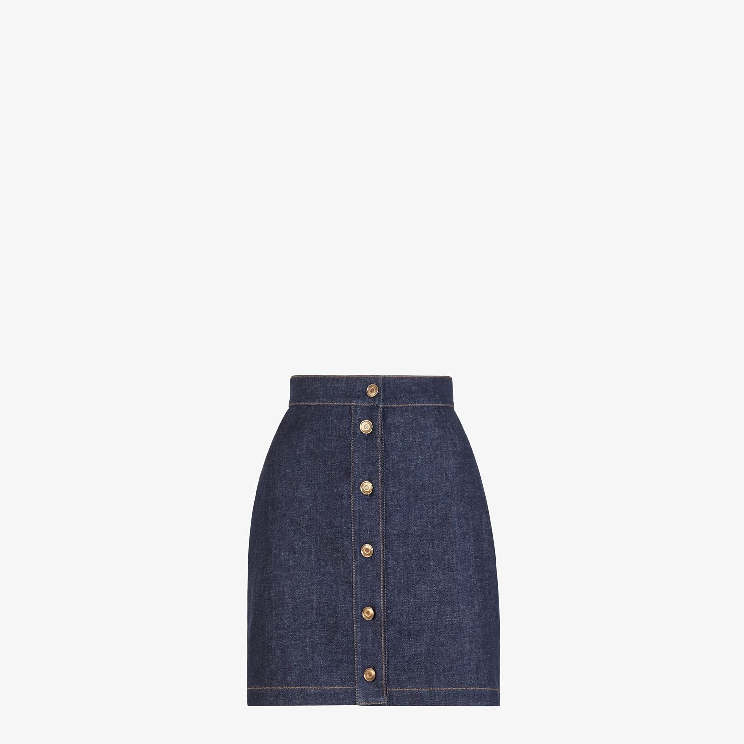 Fendi Roma Joshua Vides denim skirt - 1