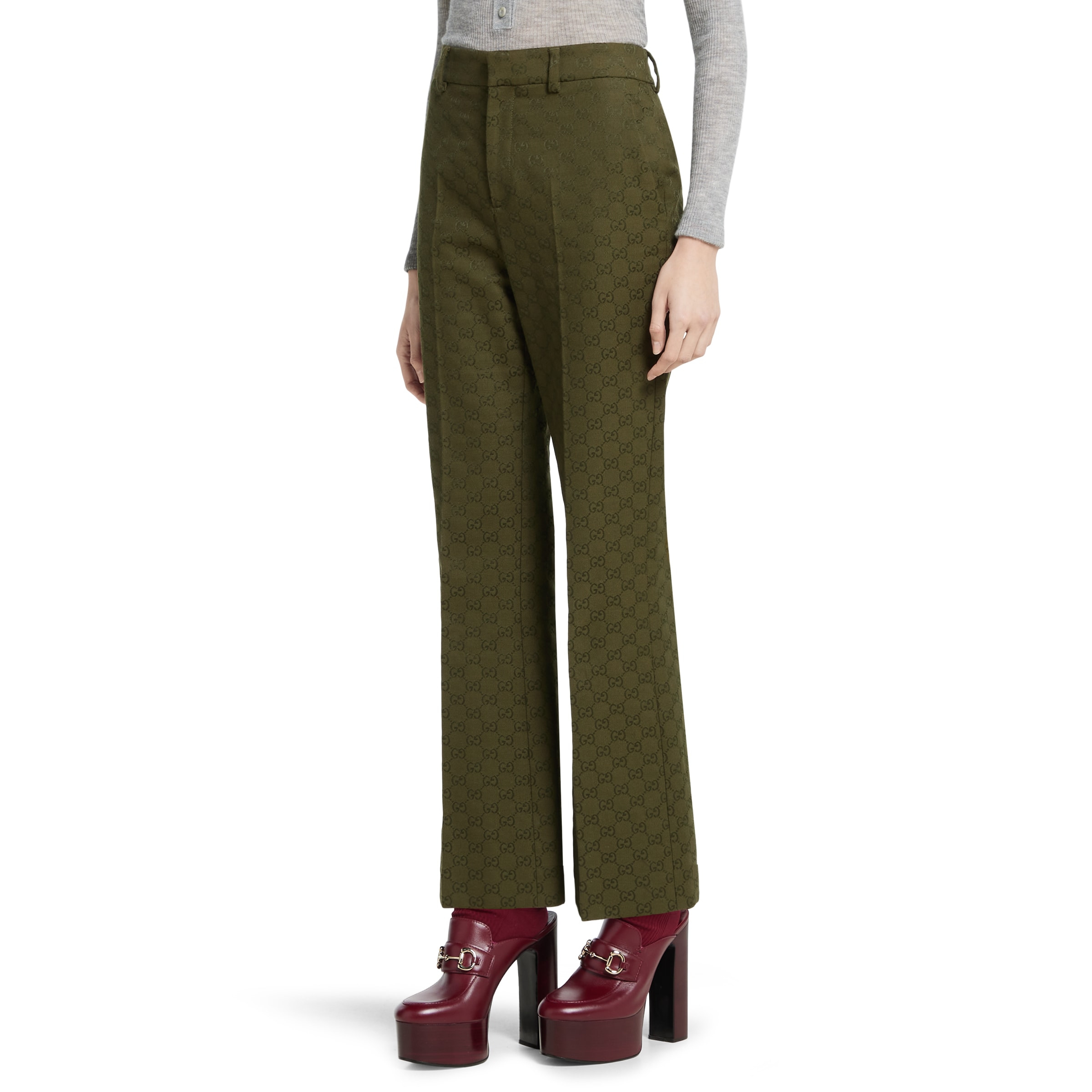 GG canvas pants - 3