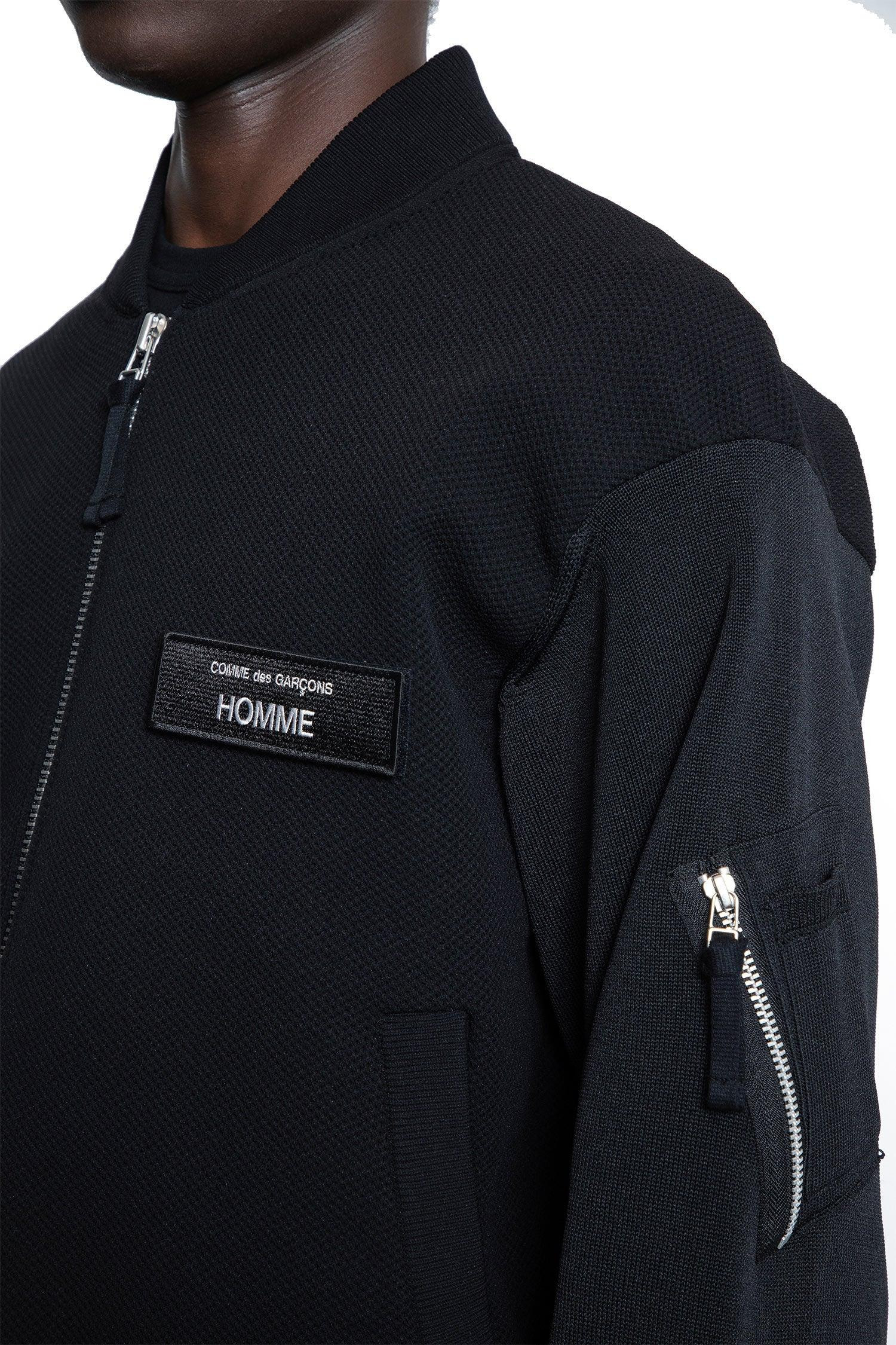Polyester-Jersey-Logo-Bomber - 4